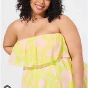 Size 2 Torrid strapless dress